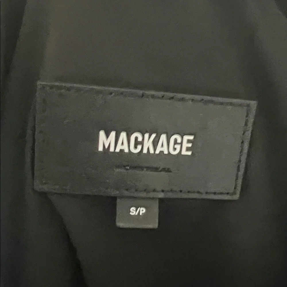 🖤Authentic Mackage Black Leather Moto Jacket (Women’s) - Picture 11 of 12